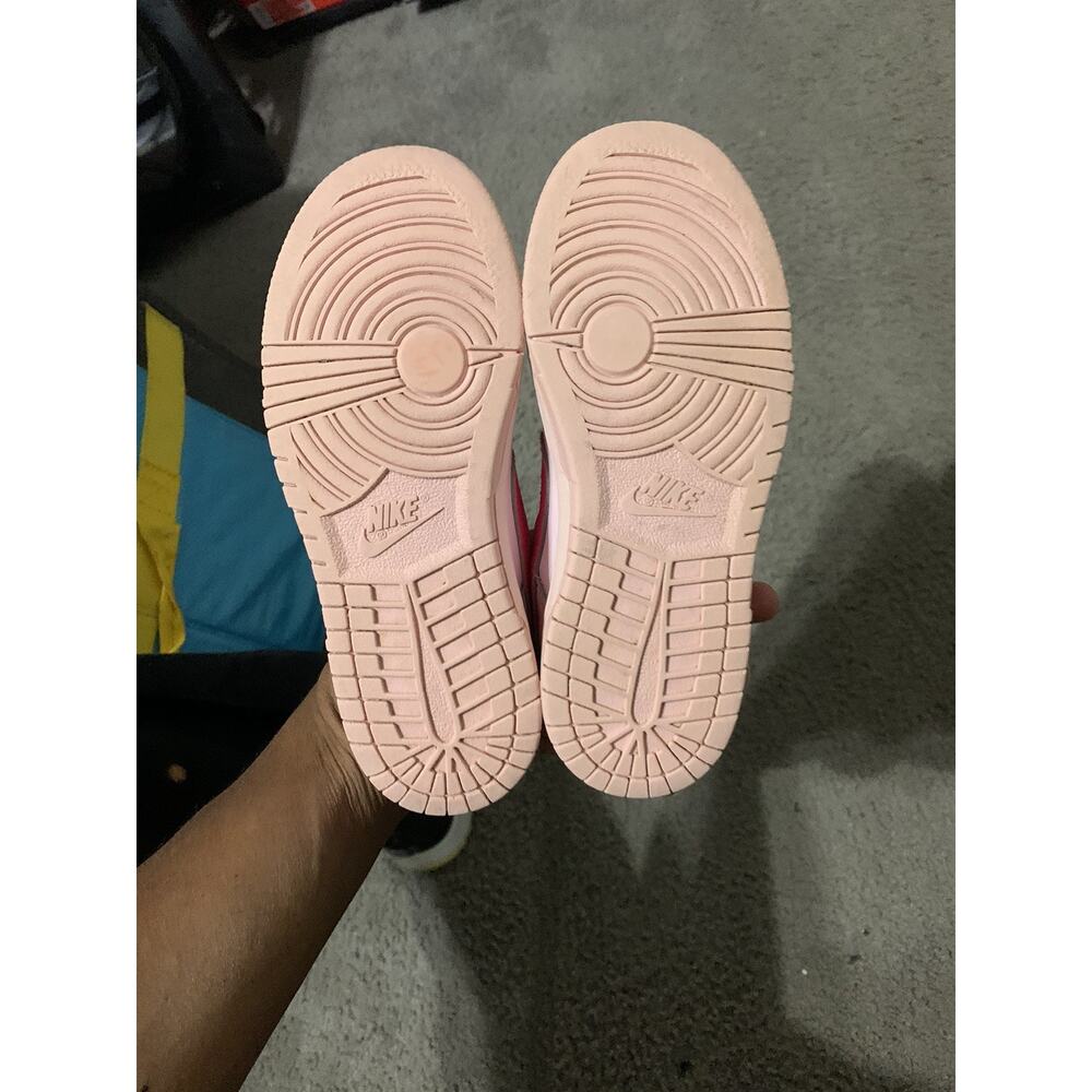 Size 13c-Nike Dunk Low "Triple Pink" PS Kids Athletic Sneakers DH9756-600 - Picture 6 of 7